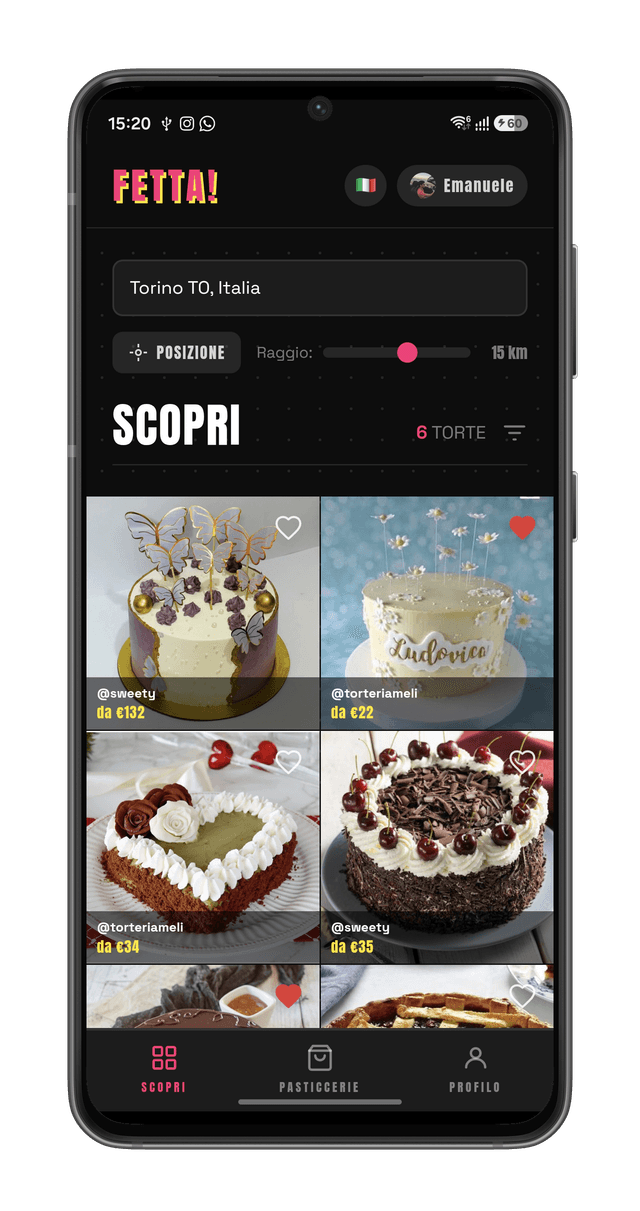 FETTA App — scopri, ordina, boom