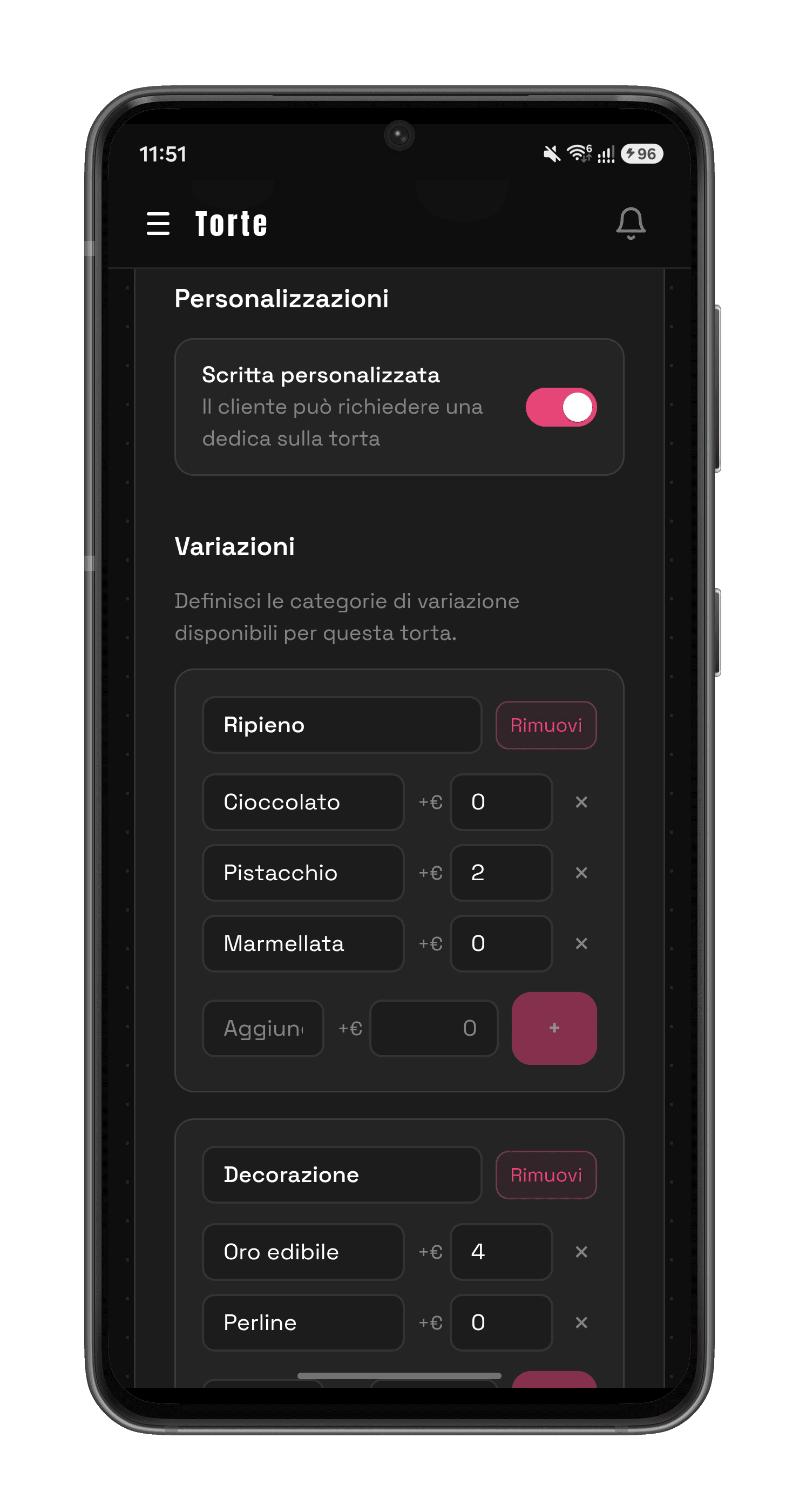 Schermata partner 2