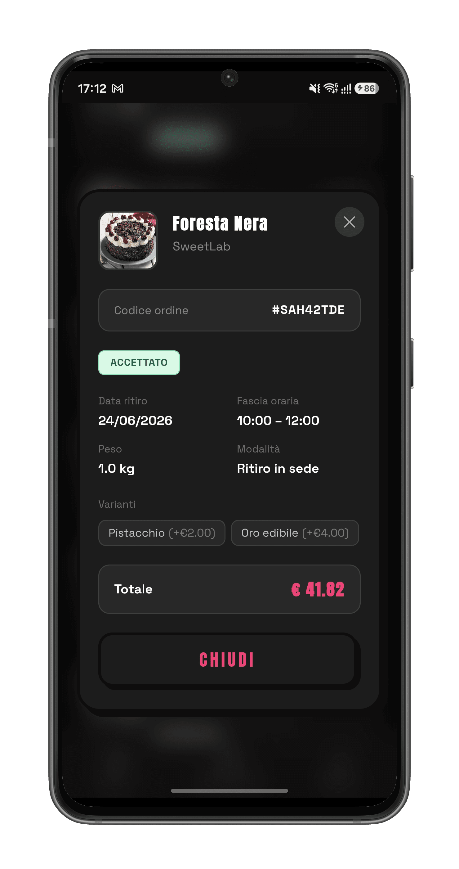 Schermata cliente 4